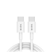 S-link SL-C122 Type C to Type C Quick Super Charge 1M 3A Data ve Şarj Kablosu